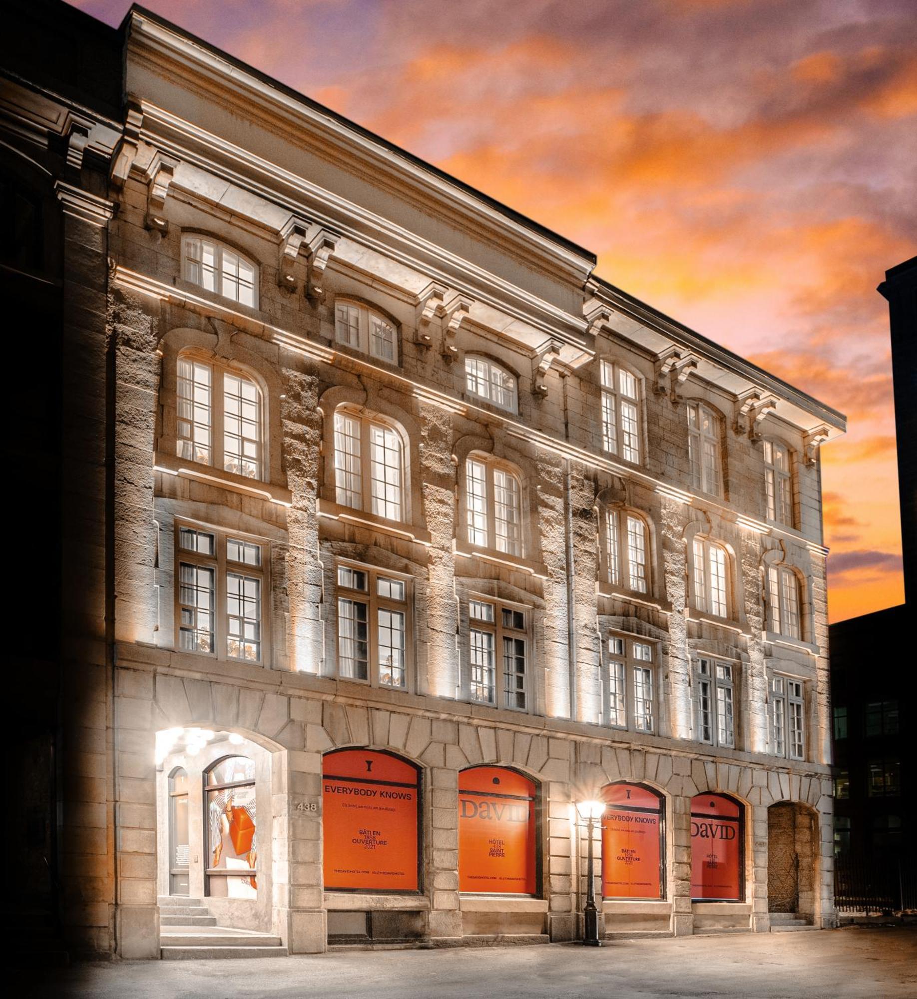 David Hotel Montreal Zewnętrze zdjęcie